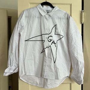 Gracie Abrams Button Up Top